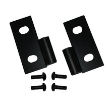 Load image into Gallery viewer, Rugged Ridge 76-06 Jeep CJ / Jeep Wrangler Black Lower Door Hinge Brackets Rugged Ridge
