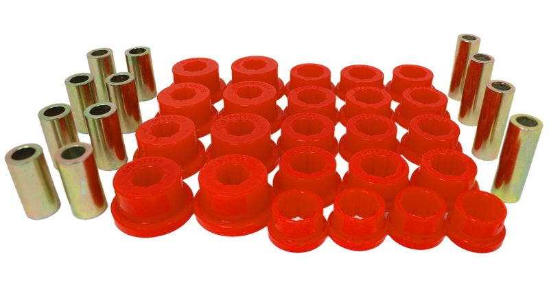 Energy Suspension 07-11 Toyota Camry/Camry Hybrid Rear Control Arm Bushing Set - Red Bushing Kits Energy Suspension