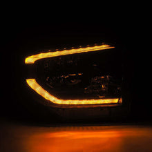 Load image into Gallery viewer, AlphaRex 14-21 Toyota Tundra MK II LUXX Series Crystal Headlights Alpha Black | 880830
