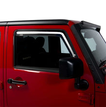 Load image into Gallery viewer, Putco 07-18 Jeep Wrangler JK - Front Only Element Tinted Window Visors Wind Deflectors Putco
