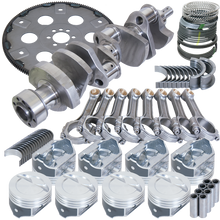 Load image into Gallery viewer, Eagle Chevy 350 1Pc 3.750in Crank 5.700in I-Beam Rod 4.000in Pistons Eagle 168 Tooth FP Bal Assembly Eagle
