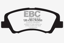 Load image into Gallery viewer, EBC 12+ Hyundai Accent 1.6 Ultimax2 Front Brake Pads Brake Pads - OE EBC   
