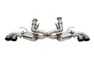 Corsa 20-26 Corvette C8 w/ Factory NPP Cat-Back 4.5in Pro-Series Tips - Black PVD