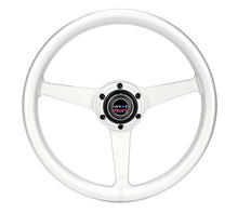 Load image into Gallery viewer, NRG Aluminum Steering Wheel 330mm - Heritage Solid Spoke - Ergonomic Grip - Anadized Silver | RST-071-SL
