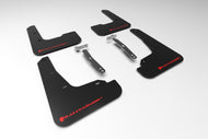Rally Armor 21-23 Hyundai Elantra Black UR Mud Flap w/Red Logo Mud Flaps Rally Armor   