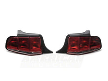 Load image into Gallery viewer, Raxiom 10-12 Ford Mustang Aero Tail Lights- Blk Housing (Smoked Lens) Tail Lights Raxiom
