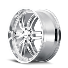 Load image into Gallery viewer, Ridler 609 20x9 / 6x139.7 BP / 30mm Offset / 106.1mm Hub Chrome Wheel
