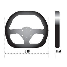Load image into Gallery viewer, Sparco Steering Wheel 310X260 Suede Black
