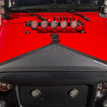 Load image into Gallery viewer, Rugged Ridge Hood Bra Black 07-18 Jeep Wrangler JK/JKU Rugged Ridge
