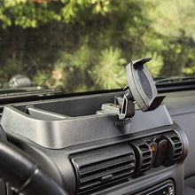 Load image into Gallery viewer, Rugged Ridge Dash Multi-Mount W/Phone Holder 97-06 Jeep Wrangler Rugged Ridge
