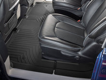 Load image into Gallery viewer, WeatherTech 17-20 Chrysler Pacifica Hybrid 2nd Row Rear FloorLiner HP - Black | 449453IM
