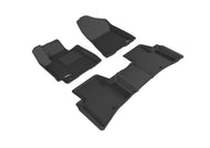 3D MAXpider 2016-2018 Hyundai Tucson Kagu 1st & 2nd Row Floormats - Black | L1HY06601509