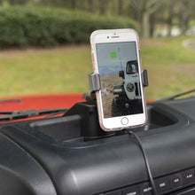 Load image into Gallery viewer, Rugged Ridge Dash Multi-Mount Charging Phone Kit 11-18 JK Rugged Ridge
