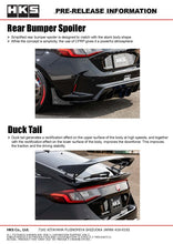 Load image into Gallery viewer, HKS BODY KIT TYPE-S FL5 F-Spoiler | 53004-AH001
