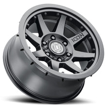 Load image into Gallery viewer, ICON Rebound Pro 17x8.5 / 5x5.5 / 0mm / 4.75in BS Satin Black Wheel
