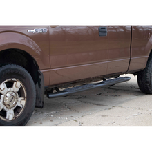 Load image into Gallery viewer, Fishbone Offroad 09-14 Ford F150 Extended Super Cab Oval Side Steps - Black Textured Fishbone Offroad
