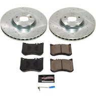 Power Stop 19-22 Mercedes-Benz E53 AMG Front Z23 Evolution Brake Kit Brake Kits - Performance D&S PowerStop   