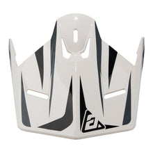 Load image into Gallery viewer, Answer 26 AR1 Mototown Glossy Visor - White/Grey/Black | 475262

