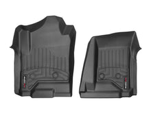 Load image into Gallery viewer, WeatherTech 15+ GMC Sierra/Denali 3500HD Vinyl Front FloorLiner BLK - Crew Cab (no 4x4 Floorshifter)
