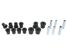 Load image into Gallery viewer, Whiteline 1971-1974 Chevrolet Blazer Front Leaf Spring Bushings - for use w/ Stock Springs Spring Insulators Whiteline

