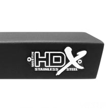 Load image into Gallery viewer, Westin 07-18 Jeep Wrangler JKU 4dr. HDX Stainless Drop Nerf Step Bars - Tex. Blk Westin
