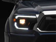 Load image into Gallery viewer, Raxiom 12-15 Toyota Tacoma Axial Series Switchback Projector Headlights- Black Housing- Clear Lens | TT23359
