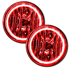 Load image into Gallery viewer, Oracle 08-13 GMC Sierra LED Fog Light Halo Kit - Red
