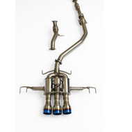 Invidia 24+ Acura Integra Type-S DE5 Q300 Cat-Back Exhaust system - Single Layer Ti Tip | HS23AISFQ33STL