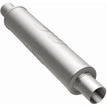 Load image into Gallery viewer, MagnaFlow Exhaust Products Exhaust Muffler MagnaFlow Exhaust Products Straight-Through Performance Muffler; 2.25in. Center/Center; 4x18x4 Body 10425
