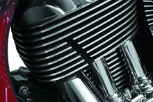 Load image into Gallery viewer, Kuryakyn Exhaust Port Fillers For Indian Black &amp; Raw
