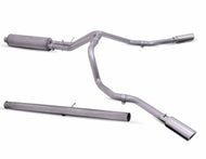 Gibson 19-23 Silverado/GMC Sierra 1500 5.3L Crew Cab Cat-Back Dual Sport Exhaust Catback Gibson   