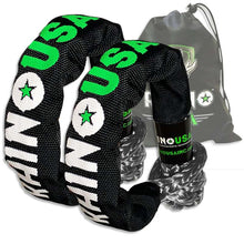 Load image into Gallery viewer, Rhino USA Synthetic Soft Shackle (2Pk 3/8InX22In) (Gray) Shackle Kits Rhino USA
