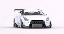 Load image into Gallery viewer, GReddy 09+ Nissan GT-R R35 Pandem Front Lip Dry Carbon (Special Order) | 17020604
