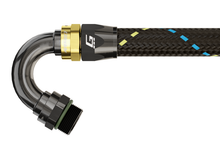 Load image into Gallery viewer, GReddy AN12 150 DEGREE ORB MALE BLACK/GOLD ANODIZED | 12811215
