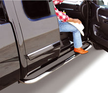 Load image into Gallery viewer, Go Rhino 04-14 Nissan Titan King Cab 4000 Series SideSteps - Cab Length - Chrome Side Steps Go Rhino   
