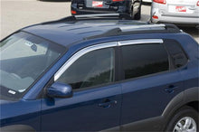 Load image into Gallery viewer, Putco 05-08 Hyundai Tucson (Set of 4) - Tape On Install Element Chrome Window Visors Wind Deflectors Putco

