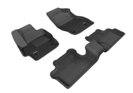 3D MAXpider 2010-2013 Mazda Mazda3 Kagu 1st & 2nd Row Floormats - Black | L1MZ01301509