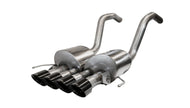 Corsa 2015-2019 Chevrolet Corvette C7 Z06 6.2L 2.75in Xtreme Axle-Back w/ Dual NPP & Quad Black Tips Axle Back CORSA Performance