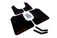 Load image into Gallery viewer, Rally Armor 08-10 Subaru WRX / 08-11 Impreza 2.5i (Hatch/Sedan) Black UR Mud Flap w/Red Logo Mud Flaps Rally Armor   
