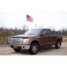 Load image into Gallery viewer, Fishbone Offroad 09-14 Ford F150 Extended Super Cab Oval Side Steps - Black Textured Fishbone Offroad
