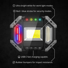 Load image into Gallery viewer, XK Glow Xdefender 7 Mode LED Work Security Light w/ Remote Light Accessories and Wiring XKGLOW   
