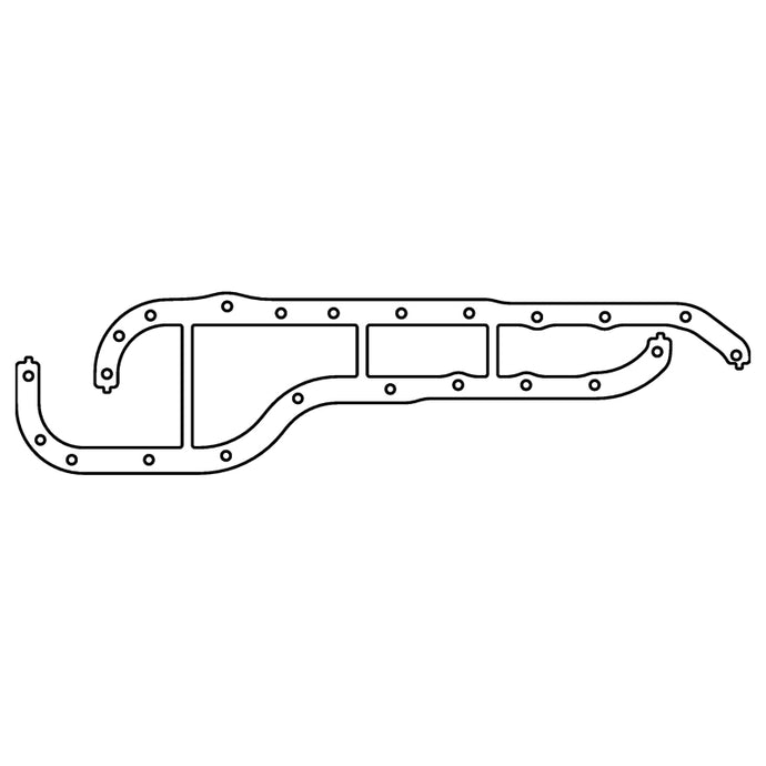 Cometic Ford EAO Cosworth YB .060in AFM Oil Pan Gasket - Pan Rails Only Cometic Gasket