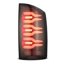 Load image into Gallery viewer, AlphaRex 02-06 Dodge Ram 1500/03-06 Dodge Ram 2500+3500 Luxx-Series LED Tail Lights (Pair) Black AlphaRex
