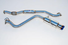 Load image into Gallery viewer, Invidia 08-09 WRX Sedan 76mm (101mm tip) REGULAR Titanium Tip Cat-back Exhaust
