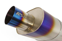 Load image into Gallery viewer, GReddy - Universal Titanium Oval Muffler 2.5in ID Muffler Inlet | 11003525
