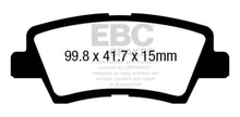 Load image into Gallery viewer, EBC 12+ Hyundai Azera 3.3 Ultimax2 Rear Brake Pads Brake Pads - OE EBC   
