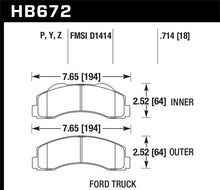 Load image into Gallery viewer, Hawk 10-14 Ford F-150 Front Super Duty Brake Pads Brake Pads - Performance Hawk Performance   
