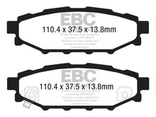 Load image into Gallery viewer, EBC 12+ Subaru BRZ 2.0 (solid rear rotors) Ultimax2 Rear Brake Pads Brake Pads - OE EBC   
