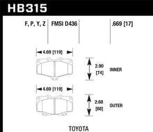 Load image into Gallery viewer, Hawk LTS Street Brake Pads Brake Pads - OE Hawk Performance   
