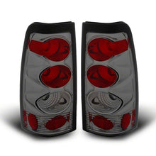 Load image into Gallery viewer, Raxiom 99-02 Chevrolet Silverado 1500 Fleetside Axial Series Tail Lights- Black- Smoked Lens | S112742
